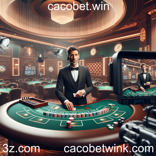 Experiência Atraente do Cassino Ao Vivo no Cacobet.win